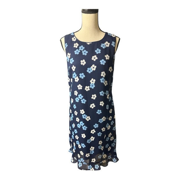 Karl Lagerfeld Navy Floral Dress